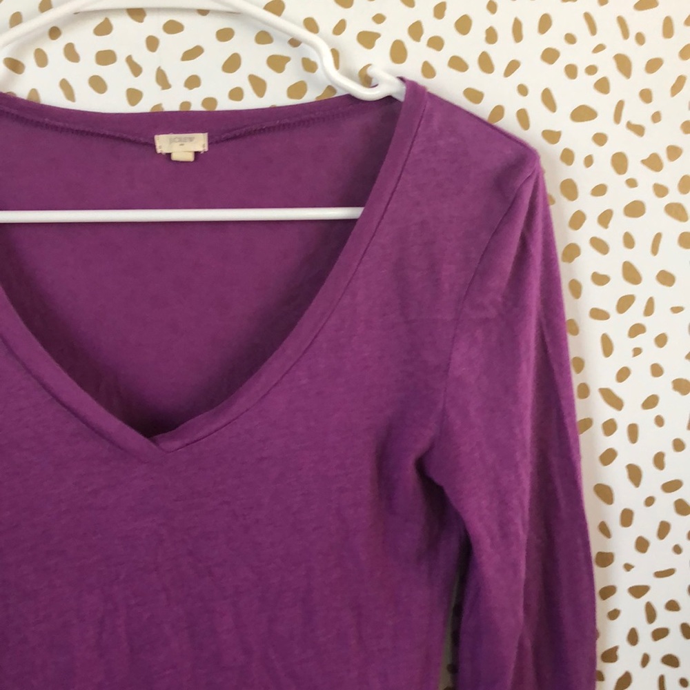 J. Crew factory long sleeve v neck
